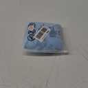 QINSEN Womens Sexy V Neck One Piece Bathing Suit Cross Back Swimsuit High Waist Monokini (Medium, Light Blue)