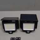 Tuffenough Solar Outdoor Lights 2500LM 210 LED Security Lights with Remote Control,3 Heads Motion Sensor Lights, IP65 Waterproof,270 Wide Angle Flood Wall Lights with 3 Modes, (2 Packs)