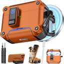 Inesore Compatible with AirPods Pro 3 Generation Case,Secure Lock & Phone Stand Design,Compatible with MagSafe,Automatic Snap Switch Secure Cover for New AirPods Pro 3rd (2025)-Orange