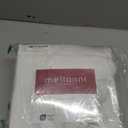 Mellanni Queen Sheets Set - 4 PC Iconic Collection Bedding - Hotel Luxury, Extra Soft, Cooling Bed Sheets - Wrinkle, Fade, Stain Resistant (Queen, White)