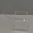 Mop Pad Holder Container, Floor Mopping Storage Acrylic Box for Fabric Softener Sheets, Clear