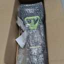 32" Pooper Scooper for Large Small Dogs with 30 Dog Poop Bags & Dispenser Attachment, Extra Long Handle Heavy Duty Poop Scoop, Foldable Dog Poop Picker Upper for Yard