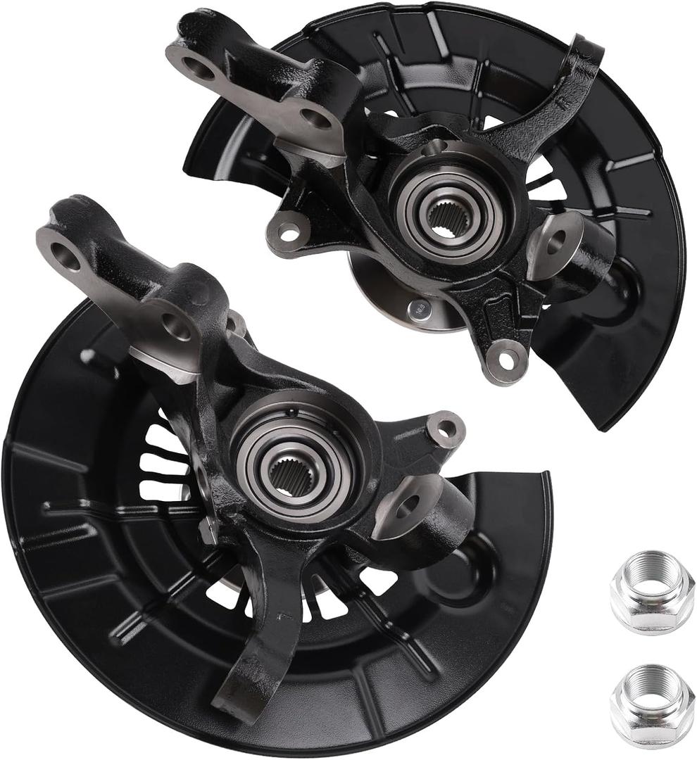 Front Steering Knuckle & Wheel Bearing Hub Assembly for 2012-2017 Camry