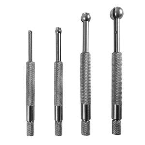 QWORK Small Hole Gauge Set Telescoping Full Round Bore Gauge, 4 pcs (1/8" to 1/2")