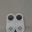 Carbon Monoxide Detectors and Natural Gas Detector, 4-in-1 Carbon Monoxide Detectors Plug in, Gas Leak Detector with Dual Alarms, Temperature & Humidity Sensor for Home, RV, White, 2 Pack