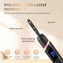 Heated Eyelash Curler for Women, Electric Lash Curler with 4 Temperature Modes, 10s Fast Heating, Type-C Rechargeable & Portable, Long Lasting Curl, Black (Black)