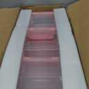 Glass Meal Prep Containers 12-Pack, 22oz Glass Food Storage Containers with Lids, Air-Tight, Leak-Resistant, Freezer to Microwave Safe-Pink Set