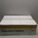 AmazonCommercial 1-Ply Kraft 7.9' Hard Roll Paper Towels (SOFI-011) Bulk for Business |Made from 100% Recyclable Material |Compatible with Universal Dispensers|800 feet per Roll (6 Rolls)
