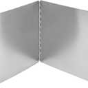 ABOOFAN Kitchen Splatter Guard Foldable Stainless Steel Silver