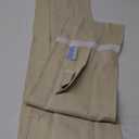 Vatge Classroom Door Window Cover - Tie Up Classroom Door Curtain for Room Darkening Small Window Covering for Office/Glassdoor, 1 Panel, W31 x L194 inch  Light Beige