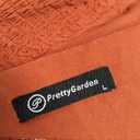 PrettyGarden Dress for Women's, Brown, Size L