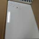 XBoard Magnetic Dry Erase Board/Whiteboard, 36 X 24 Inches Double Sided White Board, Silver Aluminium Frame