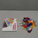 Creatrill 100 Pcs 13cm/5 Inch Silky Handmade Soft Craft Mini Tassels with Loops for Jewelry Making, DIY Projects, Bookmarks, 20 Colors, 5 Pcs of Each