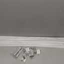 FELIDESIGN Ceiling Curtain Track, Room Divider Rail Set, White, 9ft-12ft