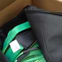 Trekassy Car Tie Down Straps for Trailers with Snap Hooks, Ratchet Straps for Car, Truck, UTV & More, 10000 lb Break Strength, Includes (8) Axle Straps (Green)