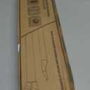 Rerishom Door Security Bar, Door Stoppers Security bar,Heavy Duty Door Lock Security Door Jammer Door Stopper for Apartment, Hotel Room,Screen Door Hardware, Gate Lock Bar, 2 Pack (White)