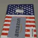 Choice Marts USA Flag Veterans Day Gift Bag 100 Count Patriotic 9"x12" Size 1.5Mil Thick Merchandise Bags With Handles