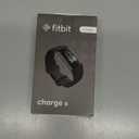 Fitbit Charge 6 Fitness Tracker with Google apps, Heart Rate on Exercise Equipment, 6-Months Premium Membership Included, GPS, Health Tools and More, Obsidian/Black, One Size (S & L Bands Included)