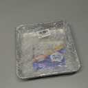 P&P CHEF Square Baking Cake Pans, Small Stainless Steel Lasagna Brownie Pan For Birthday Cake Bread Pie, Non-toxic & Durable, Smooth Rim & Leakproof, Oven & Dishwasher Safe, 8 Inch & 1 Pcs