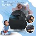 Baby Sleep Tent Breathable Blackout Cover for Pack N Play, Crib Cover & Travel Sleep Pod, Easy pop up Setup for Toddlers and Babies Easy and Ready | Breatheable, Easy Setup