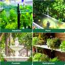 GROWNEER 2 Packs 550GPH Submersible Pump 30W Ultra Quiet Fountain Water Pump, 2000L/H, with 7.2ft High Lift, 3 Nozzles for Aquarium, Fish Tank, Pond, Hydroponics, Statuary