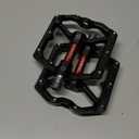 CXWXC Road/MTB Bike Pedals - Aluminum Alloy Bicycle Pedals - Mountain Bike Pedal with Removable Anti-Skid Nails