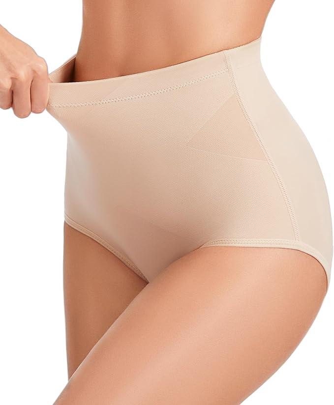 GYDEK Shapewear for Women Tummy Control - High Waist Body Shaping Briefs Compression Underwear Seamless Breathable Girdle for Shapewear XL