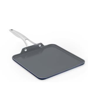 Calphalon Premier Ceramic Nonstick 11" Square Griddle, Midnight Blue