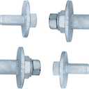 Front Alignment Camber Toe Adjustment Bolts, Lower Control Arm Cam Bolts Compatible with Toyota 2005-2016 Tacoma, 2003-2009 4Runner, 2007-2010 FJ Cruiser (for BOTH sides) (Set of 4)