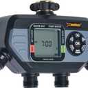 Melnor 73280 Digital Water Electronic Hose Timer, 4 Zone, Black/Gray