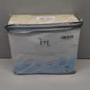 Hearth & Harbor Bed Linen Set - Queen Size, 6 Piece, Extra Deep Pocket, Cream, Microfiber