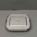 G.a HOMEFAVOR Stainless Steel Bento Lunch Box, Metal Lunch Container with 4-Compartment, 1400 ml, Ideal for Work & Travel, Meal Prep, Leak Proof, Dishwasher Safe