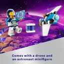 LEGO City Interstellar Spaceship Toy for Kids, Creative Play Space Building Set with Spacecraft Model, Drone, and Astronaut Figure, Building Toy for Boys, Girls and Kids Ages 6 and Up, 60430