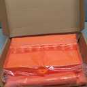 4 Pcs Blackstone Accessories for Griddle - 36" Blackstone Silicone Mat, 2x16 Spatula Mats & Grease Cup Liners, Food Grade Silicone Grill Cover Full-Edge Protect for All-Season Outdoor Use, Orange