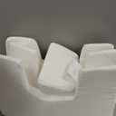 MABOZOO Bedsore Pillow Positioning Wedge, 3 Adjustable Heights Bedsore Pressure Relief Pillow with High-Density Foam Removable Cover for Side Sleeping