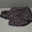 kate spade new york Reusable Shopping Tote, Lightweight Foldable Produce Bag, Black Dots