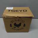 Tgeyd Chicken Waterer - Chicken Water Feeder with 4 Water Cups - Automatic Chicken Waterer No Waste - Poultry Waterer with 2 Gallon for Chickens Ducks and Goose