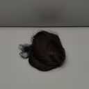 Eawwii Dark Brown Synthetic Hair Toppers for Women with Thinning 3D 360 Cover Clip in Wispy Bangs Upgraded Adjustable Bandage 24 Inch Long Layered