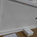 DreamLine SlimLine 32 in. D x 60 in. W x 2 3/ 4 in. H Right Drain Single Threshold Shower Base in Black, DLT-1132602-88