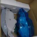 Headlights Assembly for 2002-2004 Toyota Camry LE XLE Headlamp Replacement Chrome Housing Amber Reflector Driver & Passenger Side (Chrome | With High & Low Beam Bulbs)