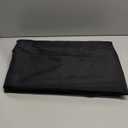 Surmente Black Tablecloth 90 x 132-inch Rectangular Polyester Table Cloth for Weddings, Banquets, or Restaurants