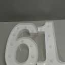 Pooqla 16th Birthday Decorations for Girls Boys, Large 12.6 in Tall Light Up Numbers for Sweet 16 Party Decorations Table Decor, Big Marquee Numbers 16th Birthday Gift for Girls Anniversary Decor