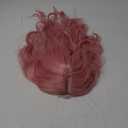 Light Pink Wig 26 Inch Long Wavy Wig for Women - Heat Resistant Synthetic Hair Middle Part Curly Wig Natural Look for Daily Party Cosplay Costume Use