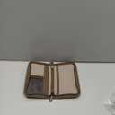 Journal Cover for Field Notes & Moleskine Cahier with YKK Zipper, 3.5"x5.5" Waxed Canvas Notebook Cover with Pen Holder, Water Resistant Travel Planner Cover for Daily Use