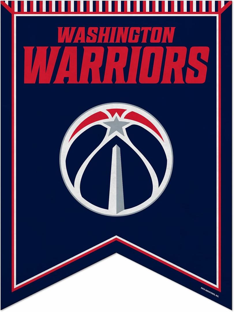 Rico Industries NBA Basketball 18" X 24" Rafter Felt Pennant