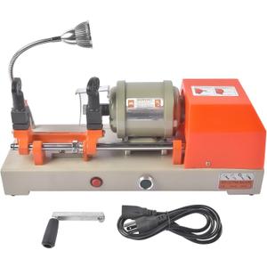Hardware cutting machine, 110V Cutter Cutting Machine for Cutting Metal Parts, 4-Sided Slotting, Dust Guard & Dual-Power Modes