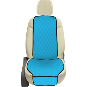 FH Group Car Seat Cushion  Neosupreme Single Front Seat Cover with Front Pockets, Airbag Compatible, Universal Fit Car Seat Cushion for Driver or Passenger Seat, SUV, Truck, Sedan & Van  Aqua
