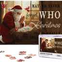 Christmas Puzzle 1000 Pieces Jigsaw Puzzles for Adults 29.6" x19.7" Large Puzzle Winter Santa Claus Decoration for Family Party Holiday Christmas Jigsaw Puzzles as Home Decor