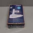 Conair Double Ceramic Travel Dryer with Concentrator & Folding Handle, 1875W Travel Blow Dryer with Smart Voltage Technology, Ionic Conditioning Fights Frizz, 3 Heat & 2 Speed Settings, White