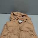 Forever 21 womens Cropped Hooded Puffer Vest (X-Large, Camel)